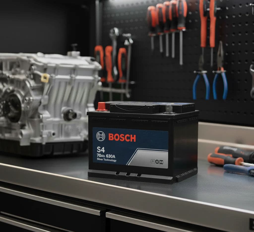 Bosch S4 70Ah 630A Silver Alloy Car Battery