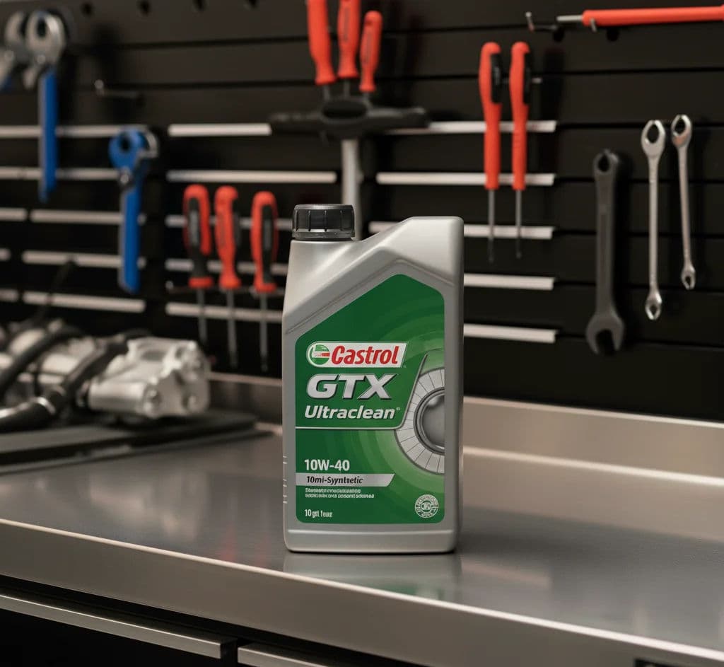 Castrol GTX Ultraclean 10W-40 Semi-Synthetic