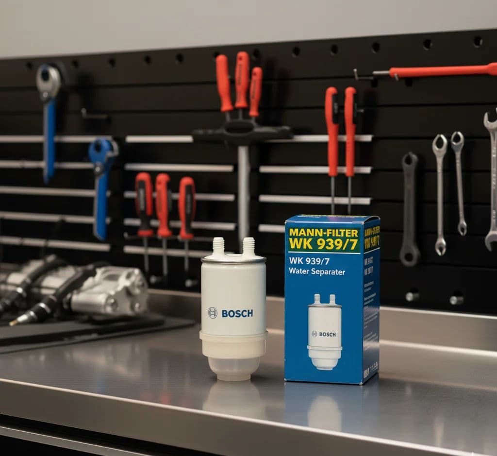 Mann-Filter WK 939/7 Diesel Fuel Filter with Water Separator